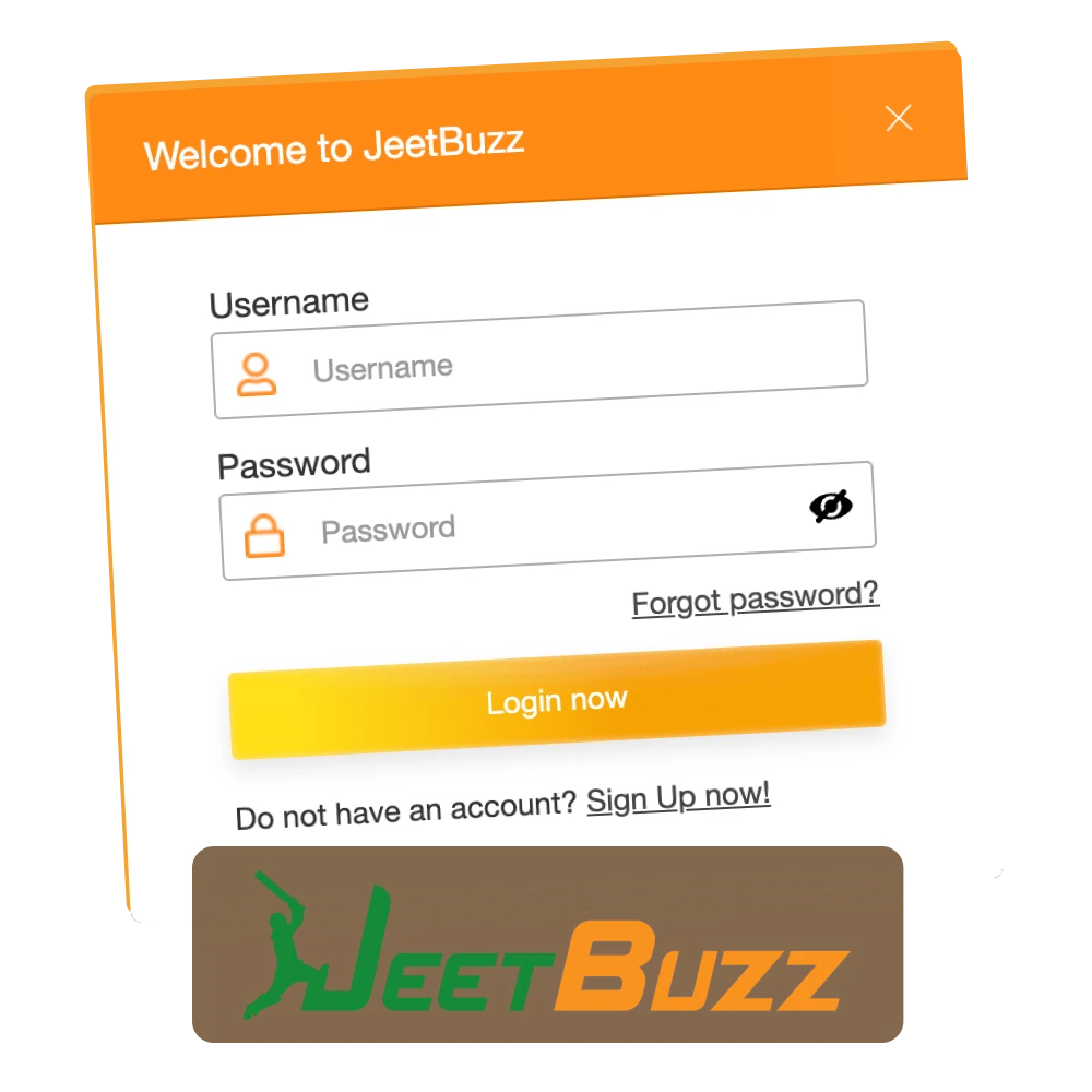 Log in to your JeetBuzz account and enjoy the gaming experience.