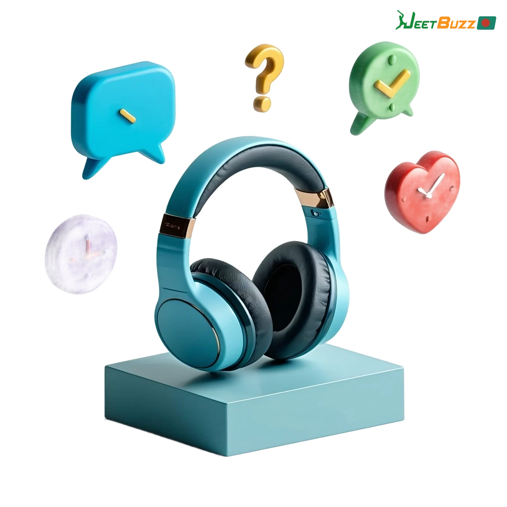 Jeetbuzz Bangladesh support: 24/7 chat/email; Bangla & English; replies: chat 1–3m, msg 10–30m, email 2–12h, phone 2–5m.