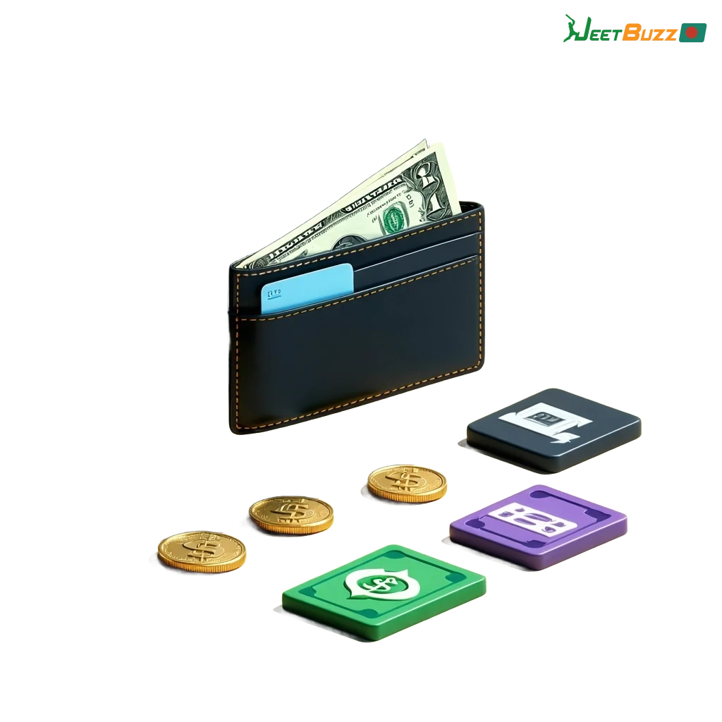 Jeetbuzz Bangladesh withdrawal methods: bKash, Rocket, Nagad, UPay, TAP, OKWallet, USDT; 500–100,000 BDT; 5–60 min